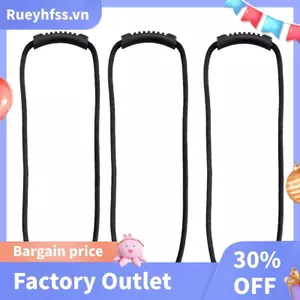 3 Dây đeo lưu trữ 60cm có tay cầm Dây nối dài, Dụng cụ sắp xếp ống dẫn khí / nước cho dây thun thuyền nhà để xe
