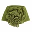 WEETW Side Flower Ramadan Hijab, Mũ Turban Nữ Một Kích Thước Màu Trơn, Hoa Lớn Co Giãn Thoải Mái Mũ Quấn Đầu Nữ Tóc
