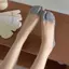 Tất thuyền WEETW, Tất Cotton mỏng hai ngón, Tất vô hình cắt thấp chống trượt màu trơn thoải mái mùa hè