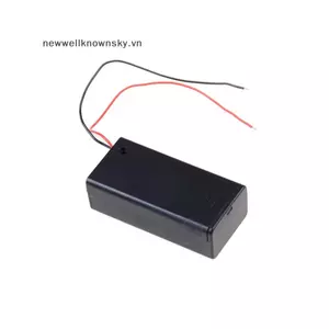MỚI 1 Cái Giá Đỡ Pin 9v Có Công Tắc BẬT / TẮT 9 Vôn Hộp Pa Nguồn Chuyển Đổi SKY