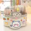 MỚI 1 Cái 360 ° Hộp đựng bút xoay - Dụng cụ sắp xếp bàn văn phòng đa chức năng, Thích hợp cho bút trang điểm và văn phòng phẩm sinh viên SKY