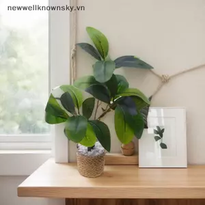 MỚI 1 / 6 Nhà Búp Bê Mô Phỏng Cây Xanh Chậu Cây Mô Hình Nhà Búp Bê Trang Trí Cảnh Nhà Micro Phong Cảnh Vườn Vật Trang Trí SKY