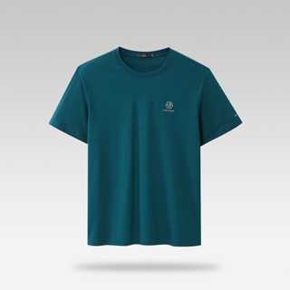 [GIẢM 50%] Áo Thun Nam HLA Ngắn Tay Trơn Basic In Nhiệt, Cotton Thoáng Khí, Co Giãn Thoải Mái