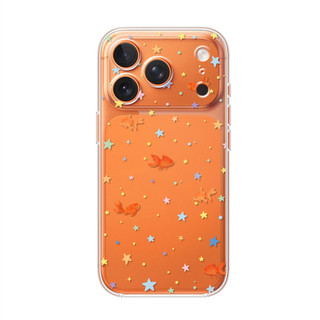 Ốp điện thoại Star & Fish đầy màu sắc cho iPhone 17Air / 16 / 15PLUS / 14 / 13pro Max / 12 / 11 / 7 / 8 Vỏ bảo vệ TPU silicon trong suốt mềm