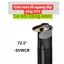 Cán dao tiện lỗ ngang, cán dao móc lỗ lắp chíp V11 (một mặt)