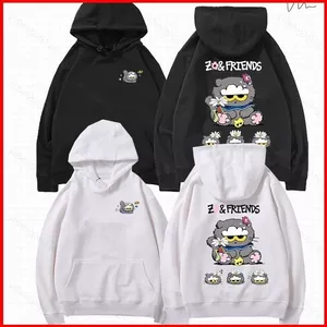 YB1 G-DRAGON GD ZOA FRIENDS người hâm mộ quà tặng Áo Hoodie Anime Áo Unisex Dài Tay Top BY1