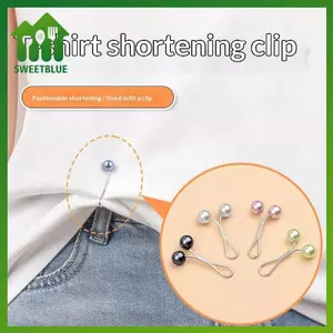 SWEET Hình Chữ U Ngọc Trai Thổ Cẩm 1 Pin Cố Định Chống Trượt Khăn DIY Nữ Kẹp Dây An Toàn Cho Tiệc Cưới Trang Phục Phụ Kiện n