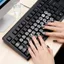 YRBWD 36 / 72 / 108 Miếng Dán Bàn Phím, Miếng Dán Bàn Phím Bong Bóng Lớn Lên, Miếng Dán Gõ Móng Tay Nghệ Thuật 0.62 '' Cho Máy Tính Để Bàn Laptop PC Keycap
