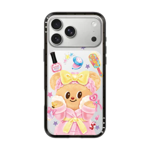 Bộ Đồ Ngủ Dễ Thương Gấu Vàng Từ Tính Ốp Lưng Điện Thoại iPhone 16 15 14 Plus 13 17 Pro Max 17 Vỏ Không Khí Vỏ Bảo Vệ Chống Sốc