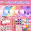 CANAMEK DIY Craft Pinch Toy Making Blowable Bubble Tape Chống đánh dấu Keo hai mặt Màu sắc tái sử dụng Băng Nano có độ bền cao CSF