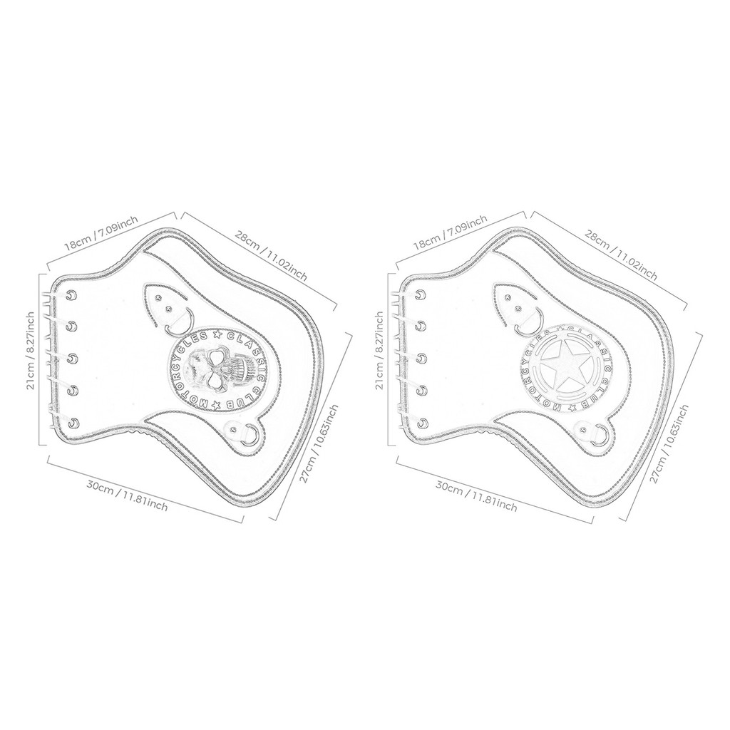 Đa Năng Da Giữ Nhiệt Cho Lưu Diễn Sportster Softail Dyna Xe Máy Phụ Kiện Xe Máy Giữ Nhiệt Lá Chắn Chắn Chắn Chắn Chắn Chắn
