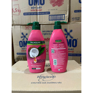 Dầu Gội và Xả Palmolive Naturals Intensive Moistire Coconut Cream 600ml
