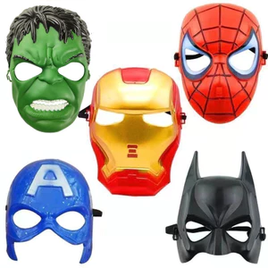 Nhân vật anh hùng Mặt nạ vô chức năng Nhân vật phim Cosply Dress Up Mask Trẻ em Đạo cụ Halloween26060313
