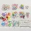Giảm Giá Đậu Handmade Phải Có Tự Làm Phụ Kiện Bộ Dây Xích Móc Khóa Nhiều Màu Sắc Vòng Mùa Xuân Mở Vòng Ngôi Sao Năm Cánh Mặt Dây Chuyền