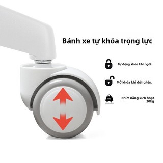 Ghế IKEA Ghế nhỏ Phụ kiện đặc biệt Bánh xe tự khóa im lặng Bánh xe đa năng Bánh xe vòng kẹp có phanh