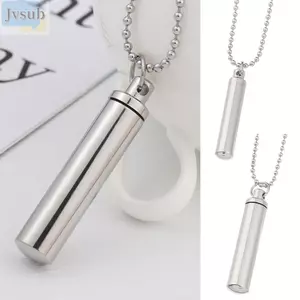 JVSUB Chúc Chai Vòng Cổ Unisex Trang Sức Thời Trang Quà Tặng Tưởng Niệm Thép Không Gỉ