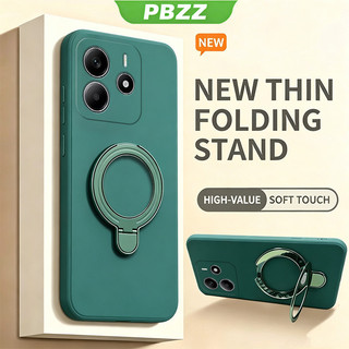 Ốp Lưng PBZZ Cho REDMI NOTE 14 4G NOTE 14 PRO 5G Vỏ Điện Thoại Lo Âu Vỏ Mềm Silicon Chống Sốc Thiết Kế Mới Thẩm Mỹ Có Giá Đỡ Cho Nam Dễ Thương Tím YTXUZJ3