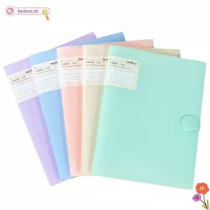 Thư mục tập tin BEABOUT A3, Sách lưu trữ giấy kiểm tra chống nước 20 / 30 / 40 trang, Túi đựng hồ sơ chống bẩn dung lượng lớn chất lượng cao Văn phòng trường học