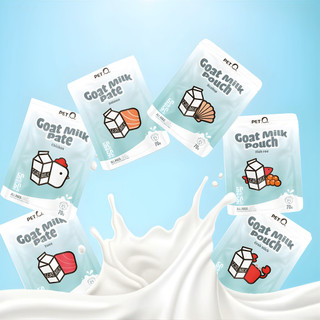 Pate PetQ - Pate Sữa Dê Cao Cấp Cho Mèo PetQ 70g - 50% Thịt 50% Sữa Dê Dinh Dưỡng Thơm Ngon