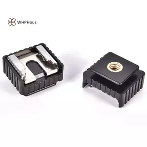< WHPHous-t > Flash Cold Hot Shoe Braet Mount Adapter 1 / 4 "Vít cho Studio Speedight Tripod Đẹp
