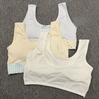 Áo lót cho bé gái tuổi dậy thì - Cotton mềm mại không gọng thoáng khí mặc thể thao hằng ngày