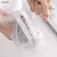 Túi đựng mỹ phẩm lưới trong suốt Luckyew, túi trang điểm lưới kéo khóa, túi vệ sinh du lịch, đựng đồ dùng cá nhân
