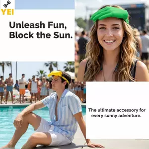< YEI > Mũ che nắng hình bàn tay 3D Tấm che nắng Unisex Tấm che nắng cho lễ hội ngoài trời Dã ngoại Mới