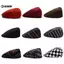 KUZHEN Nam Thời Trang Newsboy Driver Mũ Nồi Cotton Chắc Chắn Cabbie Golf Flat Cap HOT