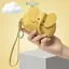 E-WOITD Sáng Tạo Da PU Ví Đựng Tiền Xu Voi Bé Nữ Đựng Thẻ Mặt Dây Chuyền Dễ Thương Cho Túi Xách Nhà Tổ Chức Du Lịch E-WOITD