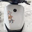 Mèo Và Chuột Miếng Dán Xe Dễ Thương Họa Tiết Trang Trí Xe Điện Độc Đáo Sáng Tạo Hoạt Hình Chống Trầy Xước Miếng Dán