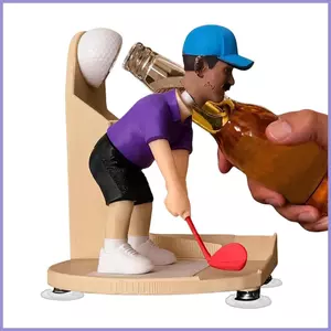 Dụng Cụ Mở Chai Bia Ngộ nghĩnh 3D In Nắp Golf Tẩy Tay Bia Tab Dụng Cụ Mở Cho Nam Nữ Bố Chồng mueadsyvn