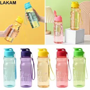 Bình nước LAKAM 550ml Du lịch Nhựa thể thao nhiều màu
