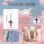 # HB # 5 Chiếc Chữ Thập Bằng Gỗ Bapa Mặt Dây Chuyền Nhà Thơ Chữ Thập Móc Khóa Đảng Ủng Hộ Kinh Thánh Rửa Tội Phục Sinh Kinh Mân Côi Tiếp Liệu.