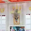 SRVN Nhà Chơi Đồ trang trí Cảnh Trang Trí Nhà Búp Bê Ánh Sáng Phụ Kiện Búp Bê Đèn Chùm Thu Nhỏ.