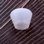 Jfory Nhỏ Gọn Silicon Thể Thao Quần Vợt Cuối Bao Chống Sốc Giảm Chấn Clear2