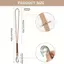 AIHOM 60cm Xoay Dây Treo Thép Không Gỉ Móc Vòng Võng Dây Treo Cho Vườn Cây Sân Vườn Công Cụ Thư Giãn An Toàn,