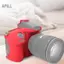 Apill Vỏ bảo vệ máy ảnh bằng silicon Tbest Vỏ mềm có thể co giãn bền cho D810 Ngụy trang màu vàng đỏ đen (Vàng)
