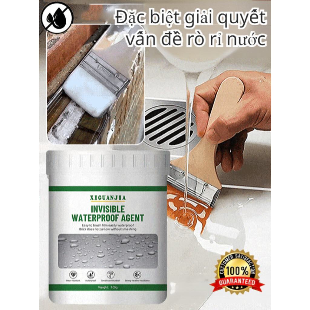 🔥Bảo hành 100 năm keo chống thấm trong | Đa năng sửa mái/tường/sàn/dung dịch trong | Khô nhanh dễ dùng keo sửa đa năng