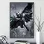 Batman tại Arkham Asylum Poster Không Khung Tranh Canvas Trang Trí Tường