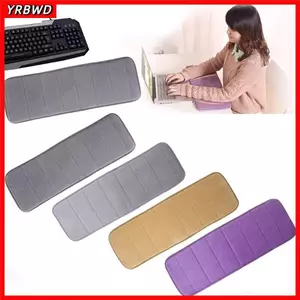 Miếng đệm khuỷu tay bàn phím YRBWD, Thảm khuỷu tay máy tính thấm mồ hôi bằng vải Cotton, Bàn phím siêu mềm 60 * 20cm Phần còn lại khuỷu tay cho máy tính để bàn
