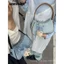 Túi Denim Phong Cách Mới Hợp Thời Trang Túi Nách Túi Baguette Một Vai Cảm Giác Cao Cấp