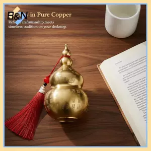 Trang trí máy tính để bàn phong thủy bằng đồng thau truyền thống B & N Phong cách Trung Quốc để thành công.