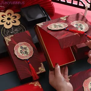Hộp đựng tiền cưới JUNYUE88US, Nhiều mẫu Lời chúc tốt đẹp nhất Hộp đựng tiền cưới, Phước lành may mắn Thiết kế đám cưới Hộp quà tặng tiệc cưới
