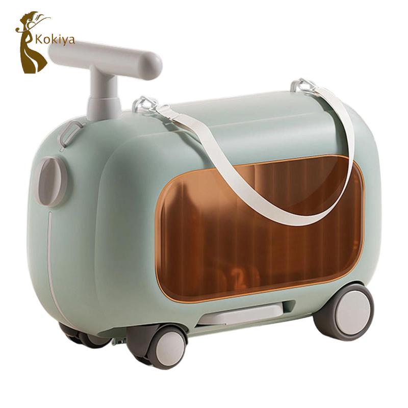 Túi du lịch trẻ em di động với xe đẩy 4 bánh Vali sức chứa lớn cho kỳ nghỉ gia đình và ngày nghỉ cuối tuần