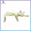 < beartwo > Tượng Mèo Trắng - Hình Học Hiện Đại Trang Trí Phòng Tượng Điêu Khắc Cho Văn Phòng Tại Nhà Làm Kệ Để Bàn Trang Trí Bàn Mèo Nằm Mới