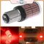 POWER 1Pc 1157 LED Red Canbus 3014 144-SMD Đèn phanh tín hiệu xe hơi Không có đèn Flash.
