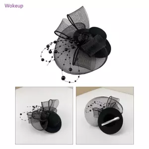 Kẹp tóc Woke Halloween cho bé gái Kẹp tóc thời trung cổ có mũ sợi