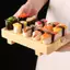 TRTR Sushi Khuôn Bấm Hình Chữ Nhật Musubi Maker Press 10 Trong 1 Mini Nhật Bản Onigiri Sushi Nigiri Rice Ball Mold DIY Sushi Bộ Máy Làm Sushi VN