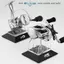 E-WOITD Acrylic Fishing Reel Display Holder Spinning Baitcasting Reel Stand Ra Bền Chống Trượt Nước Thả Bánh Xe Hiển Thị Đứng Hỗ Trợ E-WOITD