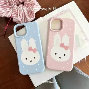 Thỏ dễ thương Thích hợp iPhone 1617 mềm 15p13 trường hợp điện thoại 11 mới